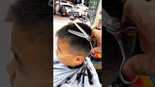 ✂️😱#Fishbone Scissors Magic The Most#Satisfying Quick Cut#Shorts✂️🤩 This#Hairdressing#Tool Changes