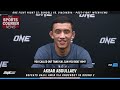 ONE Fight Night 22: Akbar Abdullaev on Beating Halil Amir