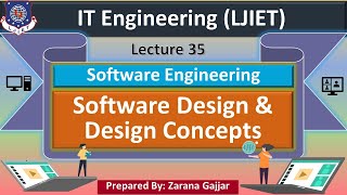 Lec_35_Software Design & Design Concepts | Software Engineering | IT Engineering