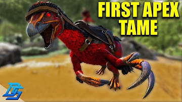 FIRST APEX TAME, APEX THERIZINO -ARK PRIMAL FEAR!- Ark Survival Evolved Modded-Lets Play-Pt.10