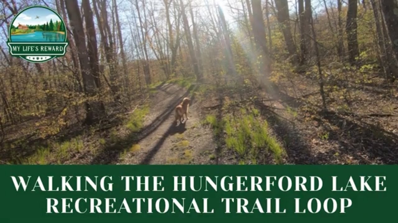 Hungerford Lake Recreation Area Trail Loop YouTube