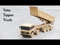 How To Make RC Tipper Truck From Cardboard || Very Simple