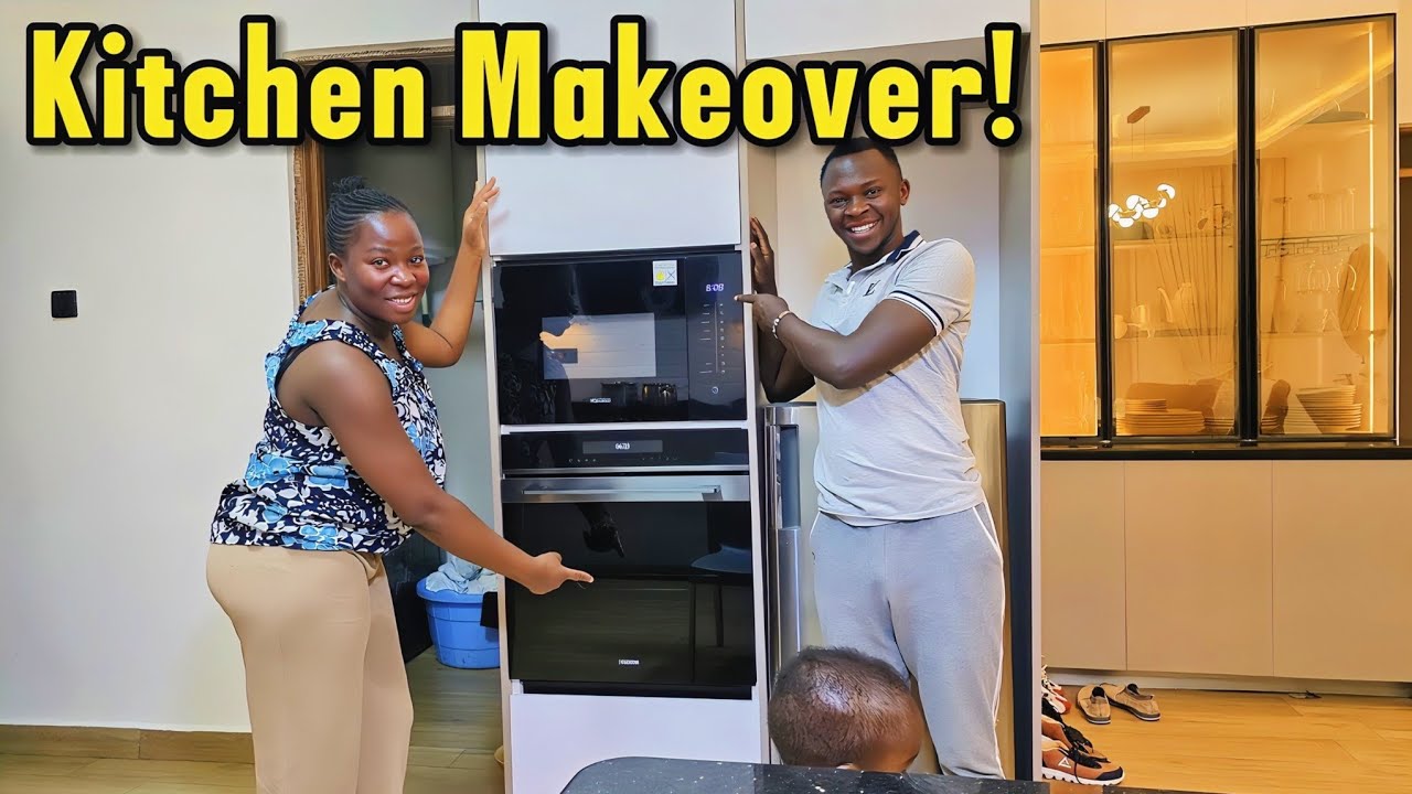Unbelievable NEW LOOK!🤯 Luxury Kitchen Makeover + Built-In Appliances | Dream Home in Kenya Africa 🌍