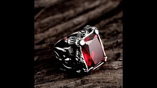 ROYAL RED RUBY RING UNBOXING#SHOPPED ONLINE