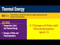2 Changes Of State And Thermodynamics Part 1 