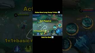 Kalea New Tricks Tutorial Mobile Legends #kalea #mlbb #shorts ##MLBBCreator #MLBBALLSTAR