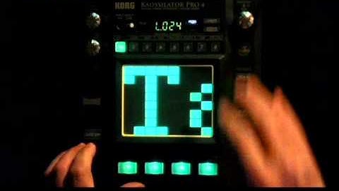 Korg Kaossilator Pro+ Tutorial #131130