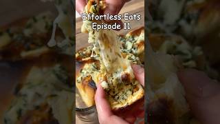 Cheesy Garlic Butter Hawaiian Rolls #shorts #cooking #food #easyrecipe  #viral #effortlesseats