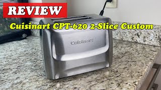Cuisinart CPT-620 2-Slice Custom Select Toaster | Sleek & Smart Toasting