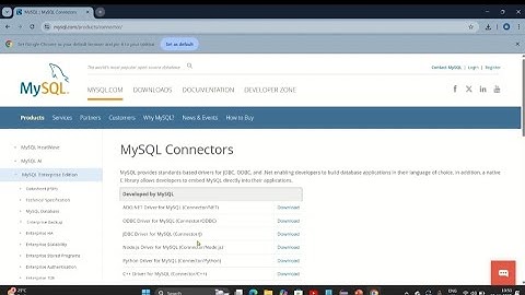 Java Database/MySQL Connectivity | JDBC