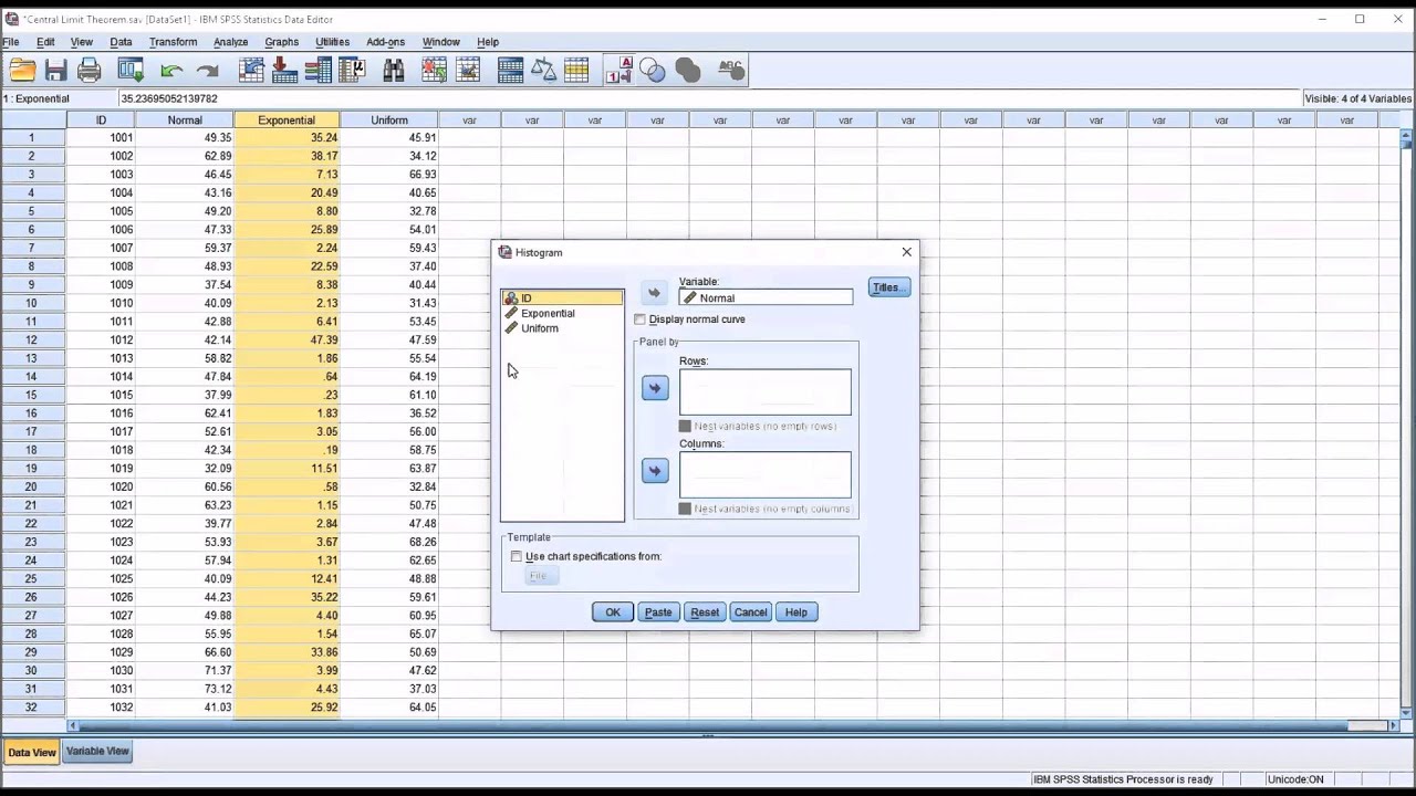 Using Excel And Spss For A Classroom