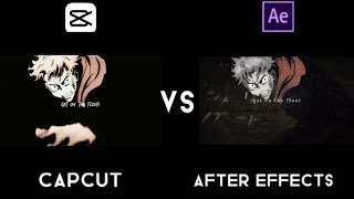 My CapCut VS After effects - Itadori VS Hanami edit (jutsuki remake)