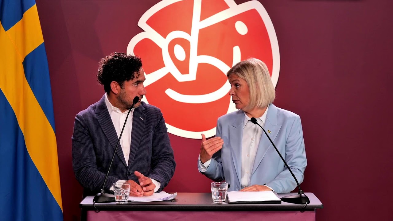 LIVE: Magdalena Andersson och Ardalan Shekarabi presenterar vallöfte - Sammanfattning