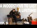 Installing a jotul no 1 wood stove  the boiler shed ep 3