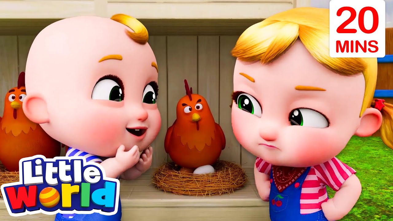 Farm Fun: Little Learners! | Little World | Preschool Cartoons for Kids | Moonbug Kids