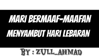 Mari bermaaf-maafan 😇