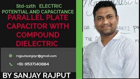 CAPACITANCE OF A PARALLEL PLATE CAPACITOR WITH COMPOUND DIELECTRIC SLABS