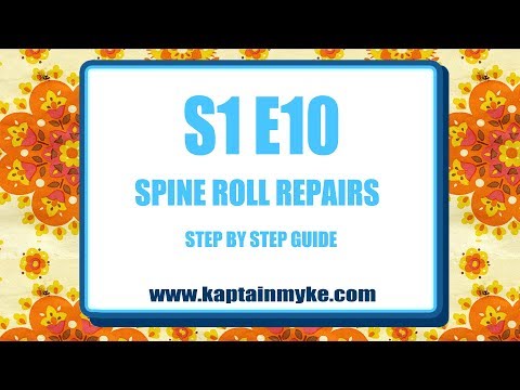 S1 E10 Spine Roll Fix Repairs on Comic Books by KaptainMyke