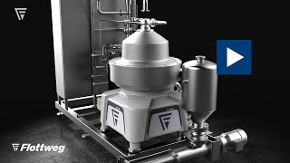 Flottweg 2-Phase Separator Disc Stack Centrifuge