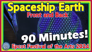 Spaceship Earth Festival of the Arts 2024: 90-Minute Entrance Loop Experience