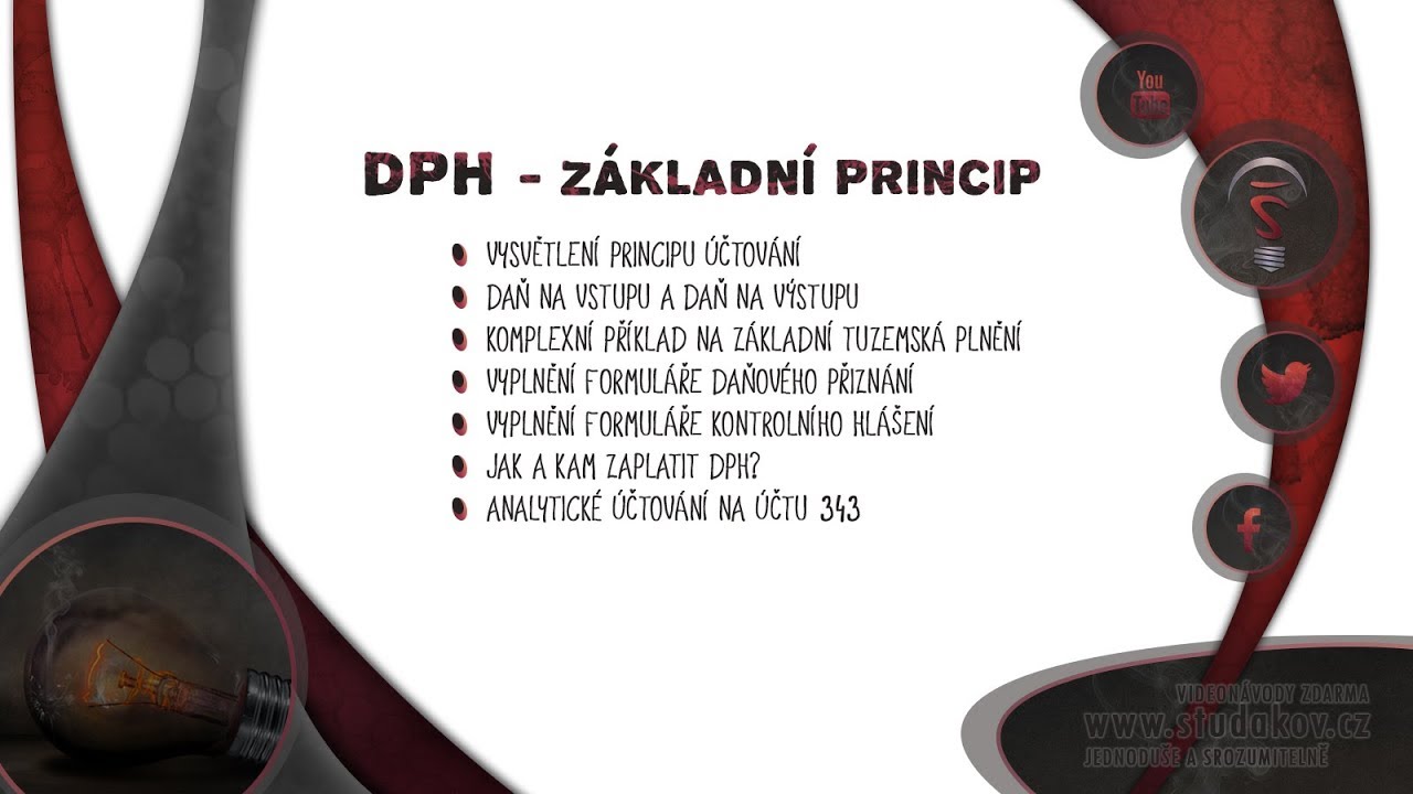 DPH - základní princip (kompletní postup)