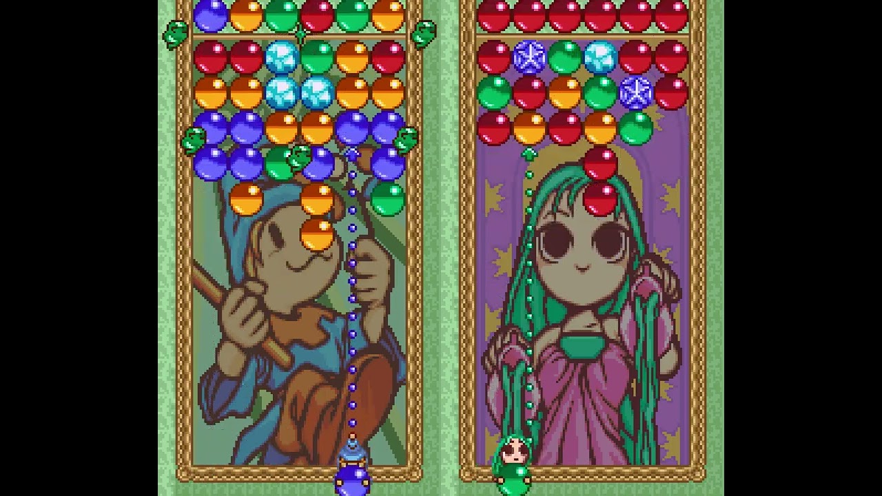 スーファミ マジカルドロップ（ひとりでモード：GAME LEVEL 5） - YouTube
