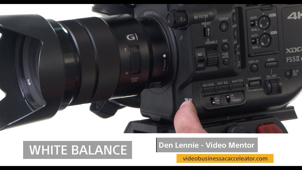White Balance In Video Camera 2025