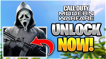 How To Get Cold War Operators In Modern Warfare! (Ghostface In Modern Warfare)