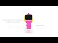 Smart Baby Watch Q200S Pink Розовые - детские часы телефон с GPS