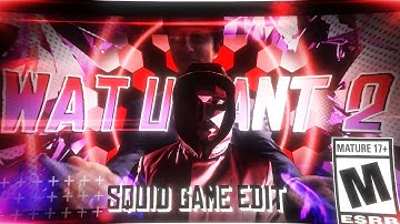 Squid game season 2 "frontman and recruiter" - WAT U WANT 2  [EDIT] ‪capcut pc