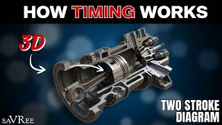 Two-Stroke Marine Engine Timing Diagram | How It Works