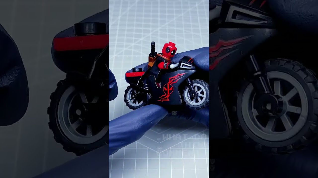 🔥 How to Build LEGO Motorbike! Fake LEGO D Brand Block Set Easy Build Tutorial ЛЕГО 레고 レゴ 樂高