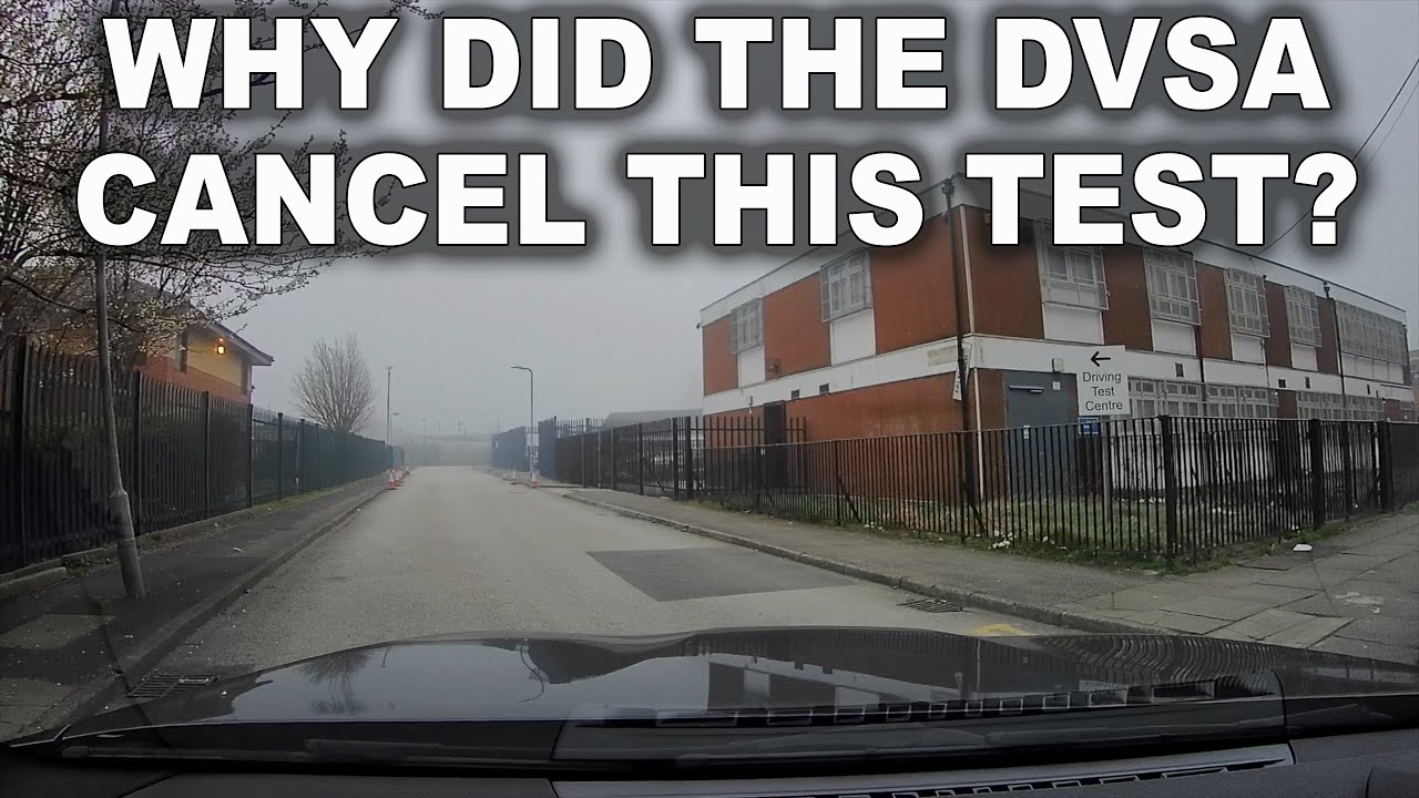 Why did the DVSA cancel a test for this? - YouTube