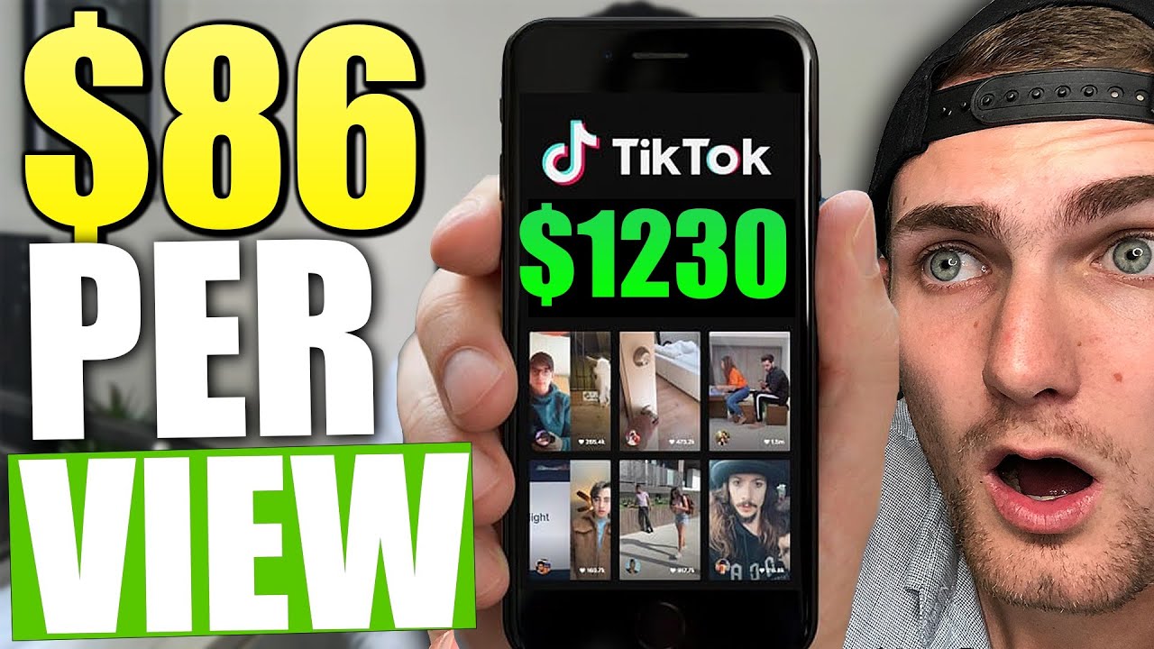 Earn $86.20 From One Tik Tok View (Tik Tok Money Making Cash Machine ...