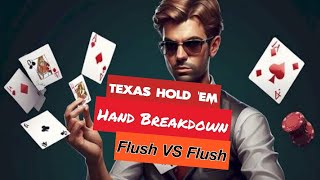 Flush VS Flush -Hand Breakdown & Evaluation - Texas Hold 'Em - Zynga Poker screenshot 3