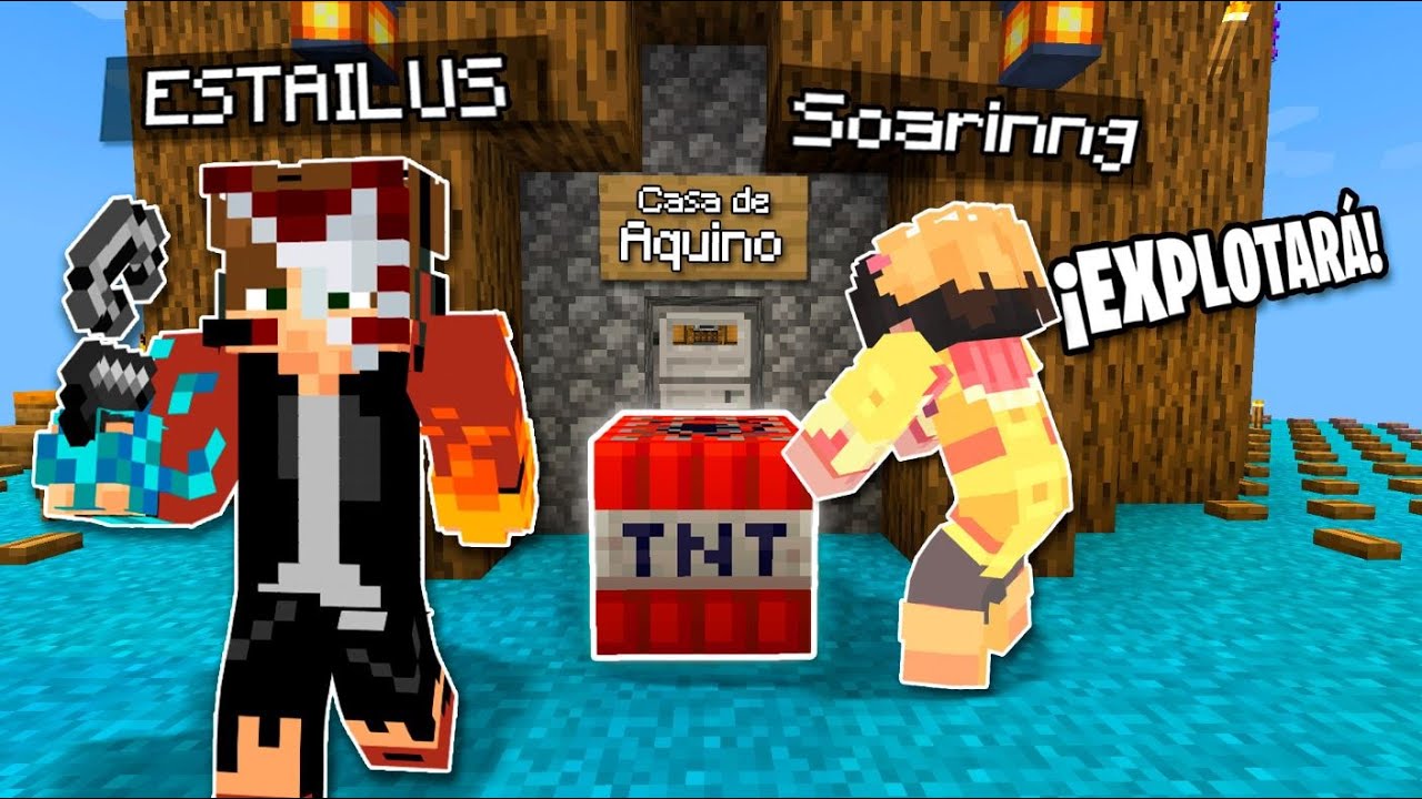 INVADIENDO CASAS en WBNS x MINECRAFT 🤭