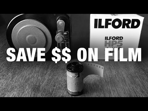 Use a bulk loader to massively cut the cost of shooting film