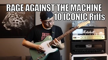 10 Iconic Riffs | Rage Against The Machine | Pei G. | Archetype: Tom Morello | Neural DSP | RATM