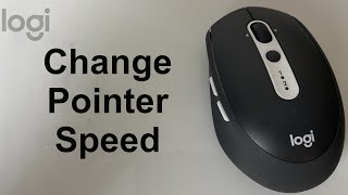 Logitech M585 Change Mouse Speed - DIY EASY