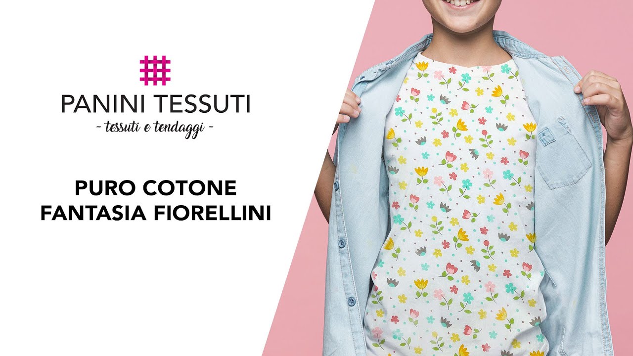 Cherry & Creamy: tessuto cotone americano tagli da 20x110 cm