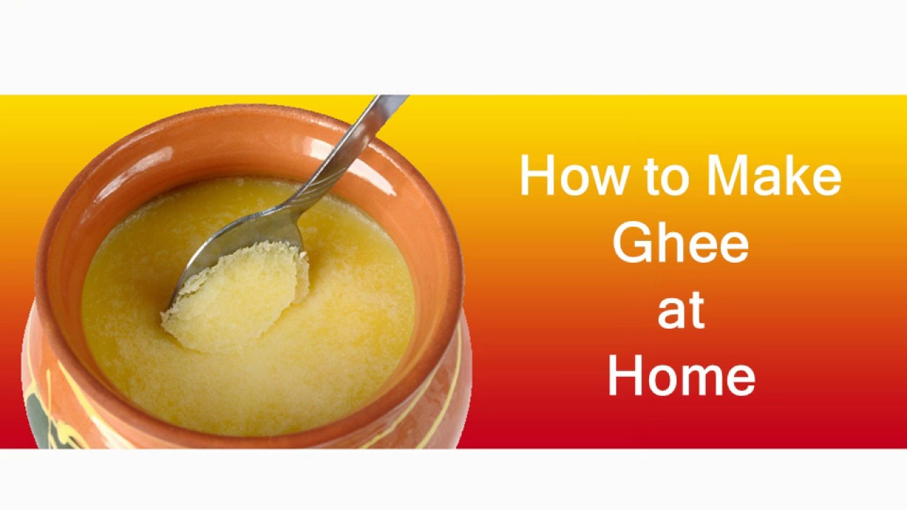 How to Make Ghee at Home YouTube