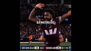 QLD Masterclass 😤 ll #stateoforigin #shortvideo #edit #shorts #trending #qld #nrl #rugbyleague