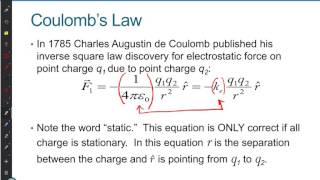 PHYS 252 Lecture 01 Coulomb's Law Integral Form January 10, 2017
