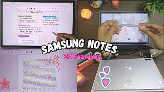 Galaxy Tab S9 fe+ Note Taking With S Pen & Samsung Notes - 20 Tips & Tricks 🌺 screenshot 2