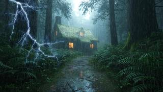 HEAVY RAIN AND THUNDER SOUNDS - DEEP SLEEP | Thunderstorm for Sleeping - HarMony HaNa #6