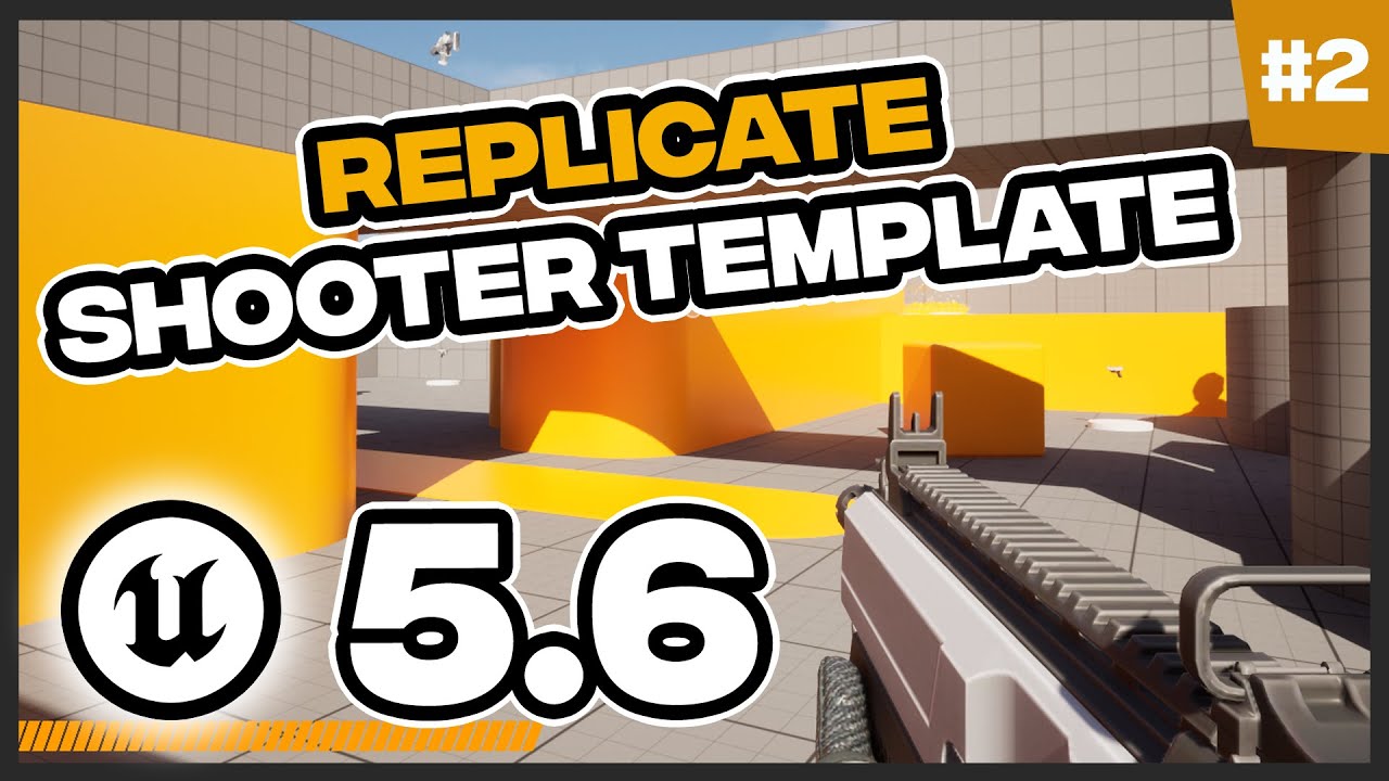 Replicating the Unreal Engine 5.6 FPS Template - Part 2 - YouTube