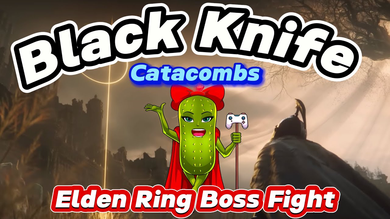 Elden Ring - Black Knife Catacombs Cemetery Shade Boss Fight Strategy