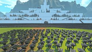 MINAS TIRITH INVASION! 1,000,000 ALIENS & TROLLS vs T45 SHOTGUN &  DREADNOUGHT  | UEBS 2 (4K) screenshot 3