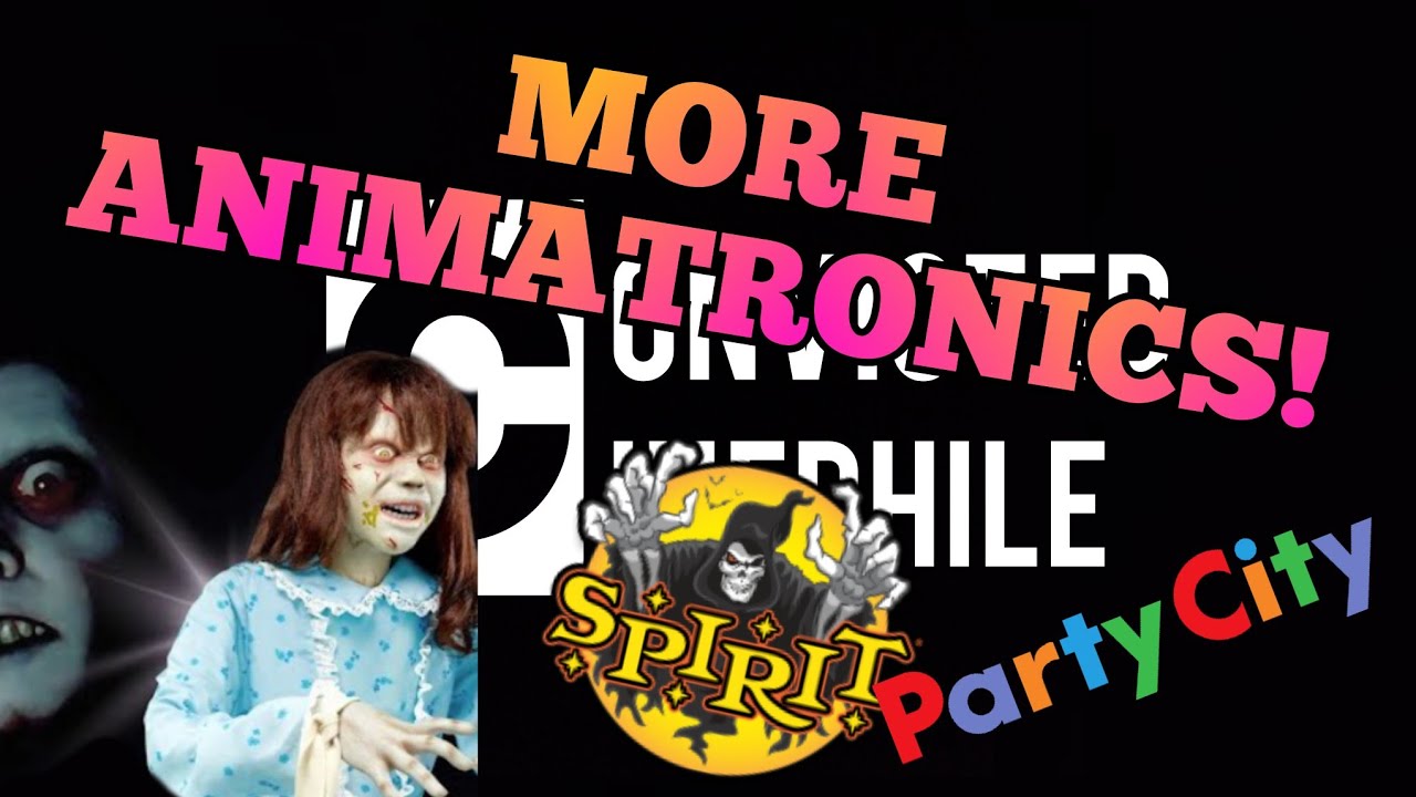 MORE SPIRIT HALLOWEEN & PARTY CITY ANIMATRONICS & DECORATIONS! YouTube