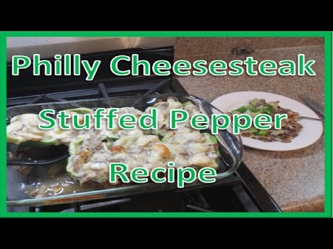 Philly Cheesesteak Stuffed Peppers - Recipe!